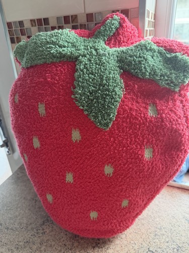 Strawberry novelty cushion - strawberry, new