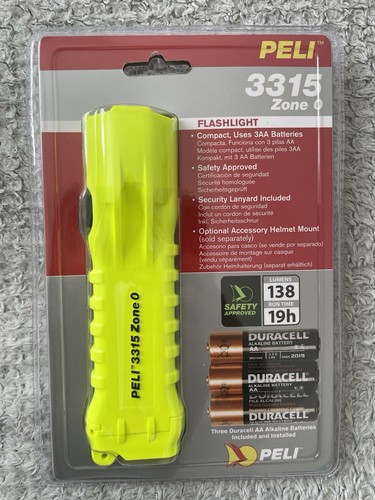 Peli flashlight yellow 3315 - peli,
