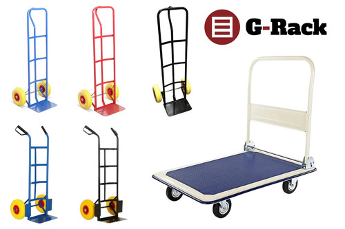 Rack sack platform truck - g,
