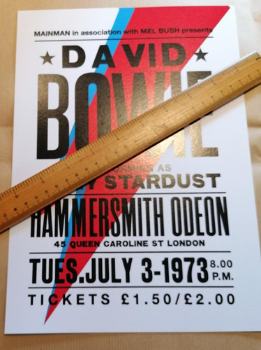 David bowie size wall - , a4