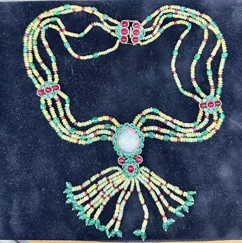 Ethiopian opal emerald ruby - opal,