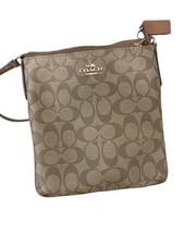 Mini Coach Signature Jacquard Swing Back Purse Shoulder Bag Purse L1680-F50309