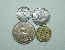 Set of 4 Coins from 1938