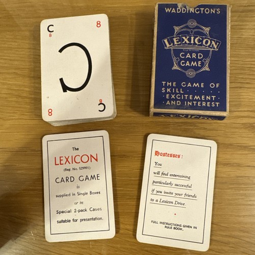 Vintage waddingtons lexicon - waddingtons,