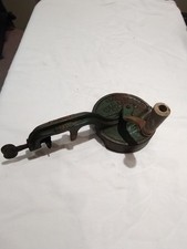 VINTAGE SPONG No 633 CAST IRON RUNNER BEAN SLICER ‘BRITISH MADE’  KITCHENALIA