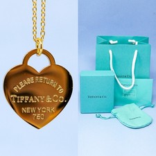 Tiffany Necklace Gold Large