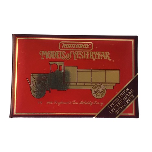 1985 matchbox models - 1985,