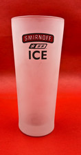 Smirnoff Ice Pint Glass - Cloudy Glass