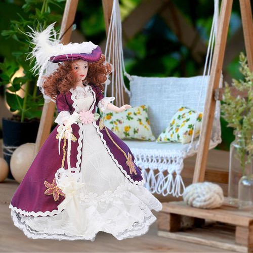 Miniature porcelain people - porcelain,