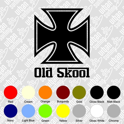Maltese cross old skool - old,