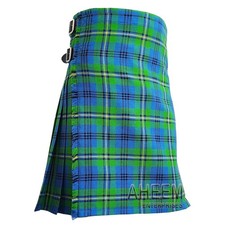 Johnstone Clan Tartan Kilt - Handcrafted Traditional 8-Yard Kilt - Highland Kilt