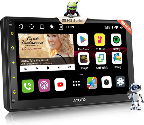 Atoto s8ms 7in - double, din