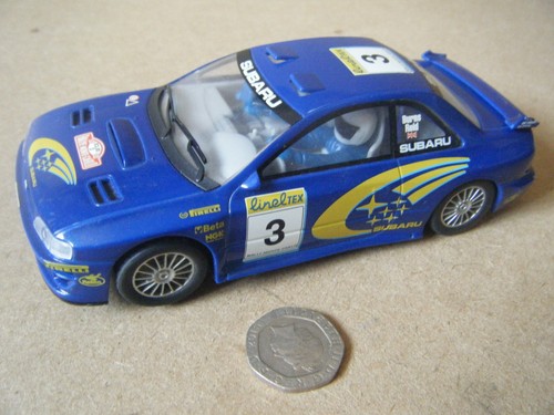 Scalextric subaru impreza - scalextric,
