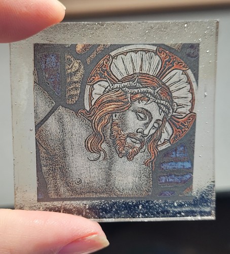 Stained glass jesus - jesus, christ