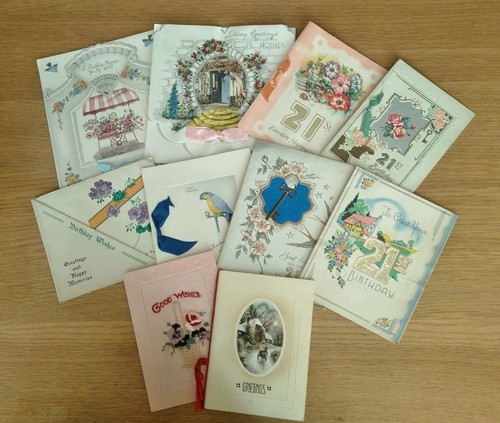 Ten assorted greetings - assorted, cards