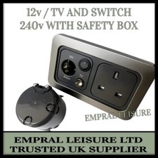 Camper Van 12v TV Socket 240v