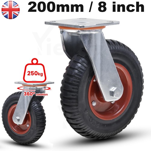 Castor wheels large - wheels, 200mm