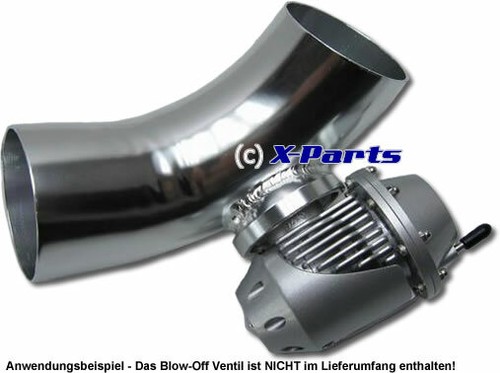 Blow off aluminium pipe - off,