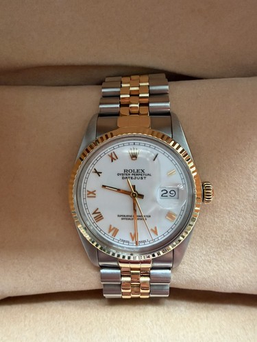 Rolex datejust 16013 white - 16013,