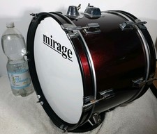 16” Bass Drum Kick Drum Red Metallic Finish 16x14 Inches NO FEET OR FIXINGS Fast