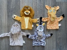 Hand Puppets - From Madagascar Film - Melman,Alex,Marty,Gloria by Persil