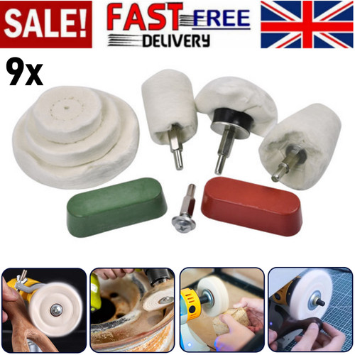 Polishing buffing pad mop - 9x,