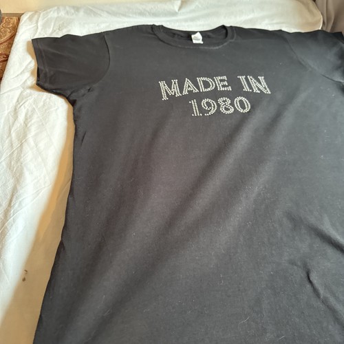 Made 1980 black - made, in
