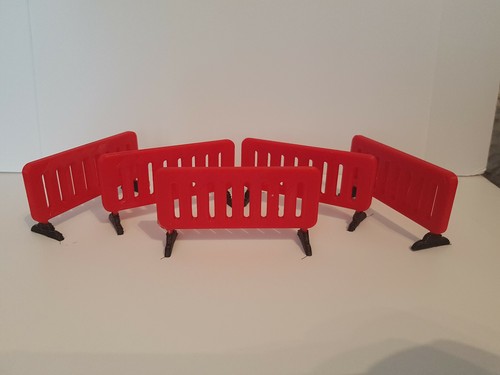 Scale traffic barriers - 5x,