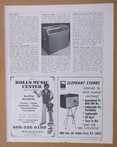 1981 rolls music - rolls, center