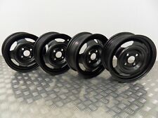 Genuine Vauxhall Nova Opel Corsa A 4x Steel wheel rim set (5x13) 1983 to 1993