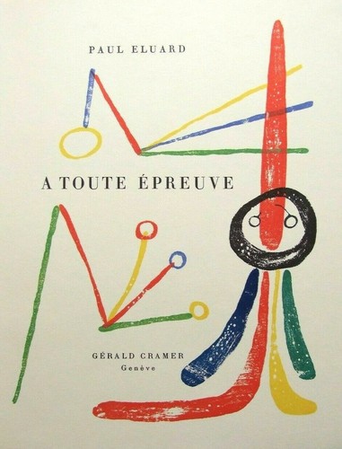 Joan miro mounted - miro, vintage