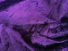  Crushed Velvet Fabric New