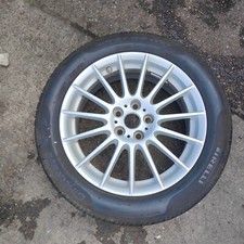 17" JAGUAR XE X760 ALLOY WHEEL RIM & TYRE 205/55R17 GX73-1007-TA 6.5JX17CH43.5