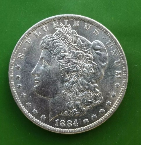 1884 usa morgan silver - 1884,
