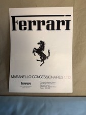Ferrari Range Brochure 1977 -