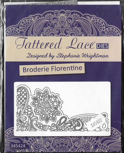 Tattered lace broderie - lace,