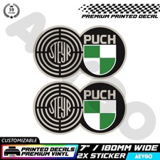2x STEYR PUCH Vinyl Sticker