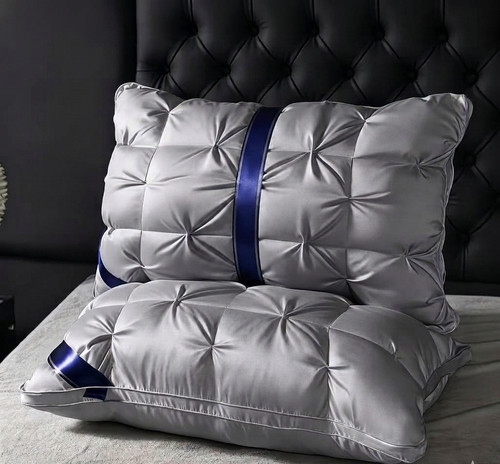 Luxury pintuck bed pillows set - pintuck,