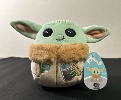 Squishmallows grogu plush - plush, w/
