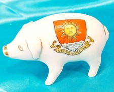 Crested Ware Pig WESTON SUPER