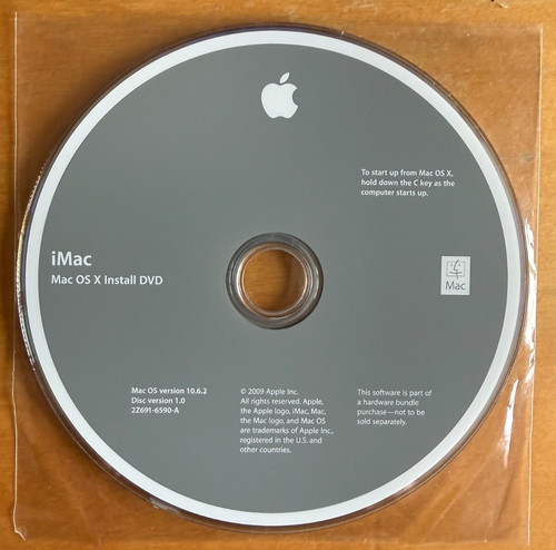 Imac mac install dvd - imac, os
