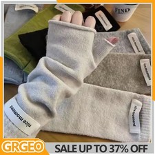 Women Soft Cashmere Fingerless
