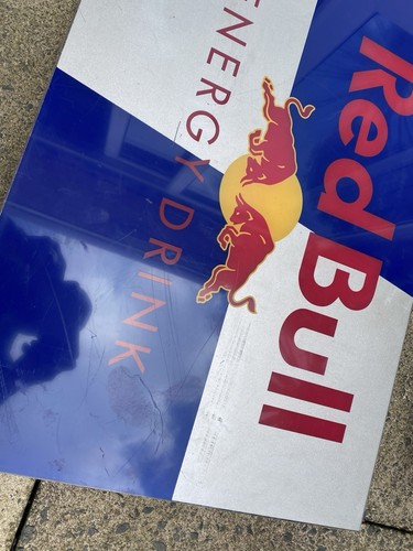 Vintage rare red bull bar - bull, sign