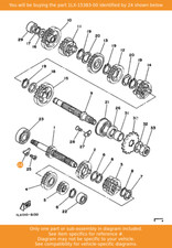 YAMAHA Plate, Bearing Cover