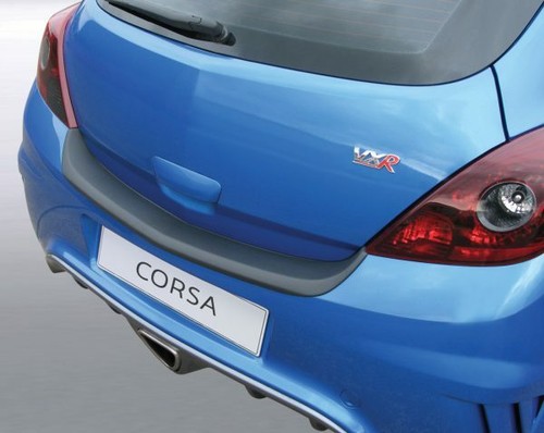 Rear bumper protector - bumper, black