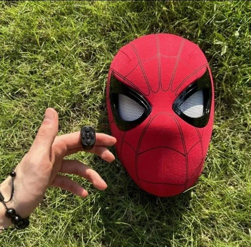 Spiderman mask with - mask, blinking