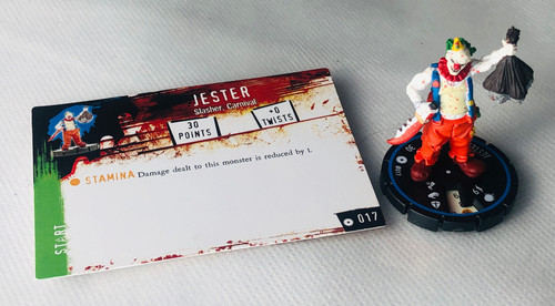 Horrorclix jester clown - horrorclix,