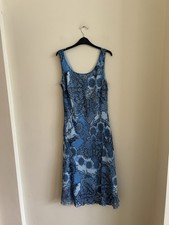 Per Una Blue Paisley Printed