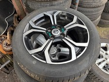 ALLOY WHEEL MG MG3 2021 16 INCH WITH TYRE SPARE DIAMOND CUT 195/55R16 REF3