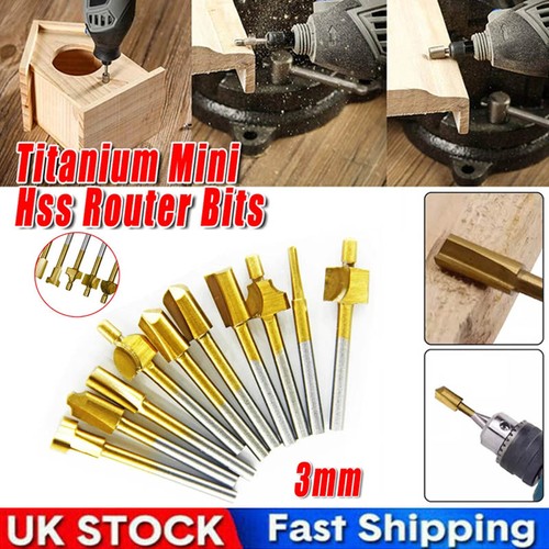 10pcs set 3mm titanium - 10pcs/set, mini